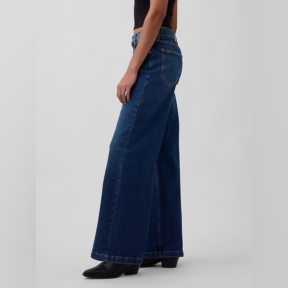 Gap High Stride Wide Leg NWT - Picture 3 of 10